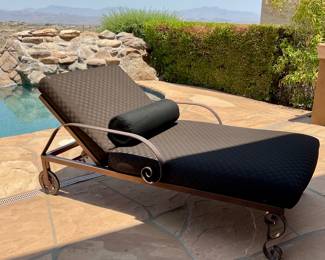 2 Single Lounge Chairs, 1 Double, 1 Large Table, 8 chairs, 2 side tables, all cushions included