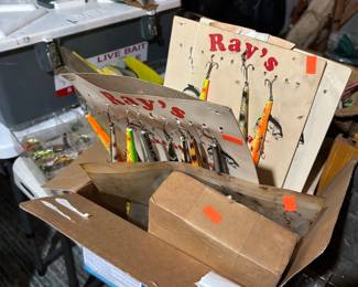 More vintage fishing lures