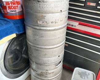 A couple of Busch half barrels.