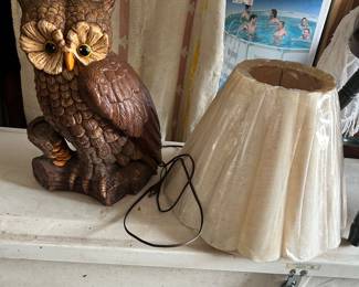 one of two OWL lamps.