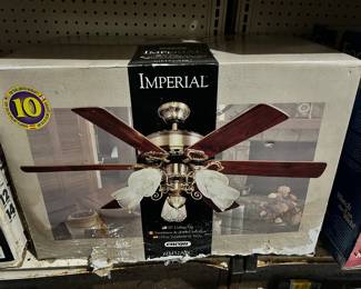 6 blade Imperial ceiling fan (NIB)