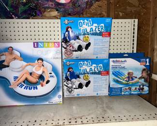 various inflatables