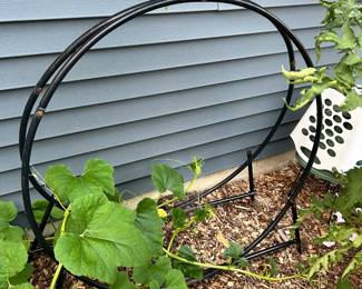 double rim fire wood holder