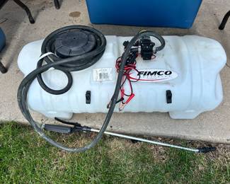 Fimco tank sprayer