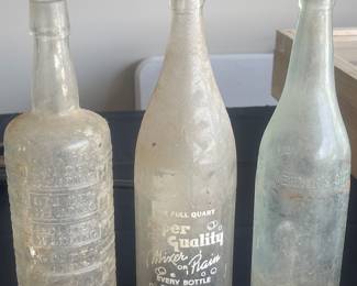 Large Antique Bottle Collection! 