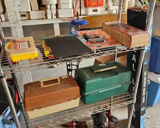 CERAMIC MOLDS-TOOLS AND TOOLBOX STORAGE RACK