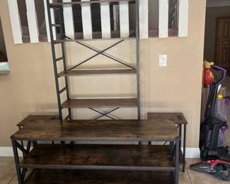 Shelf units..