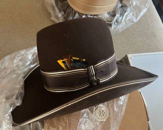 2 brand new "Bosses Hats" Western business man style..