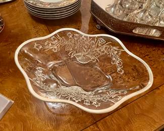 Silver overlay Bowl