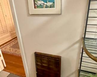 Wooden Printers Trays
