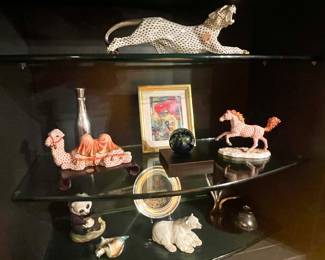 Herend Leporad, Herend Camel, Herend Horse, Herend Polar Bear, Signed Paperweight