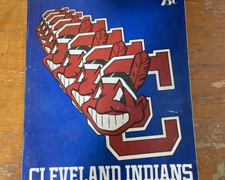 Cleveland Indians vintage program souvenir magazine