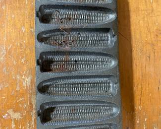Cast iron corn bread pan
