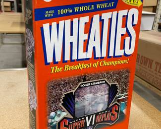 Vintage wheaties box
