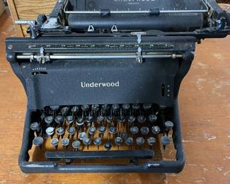 Underwood typewriter