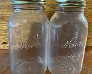 Kerr mason jars
