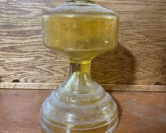 Antique oil lamp