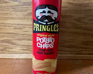 Vintage Pringles can