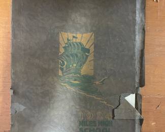 Nile’s Ohio 1924 high school year book