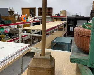 Antique butter press
