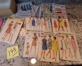 Vintage Sewing Patterns