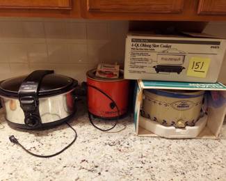 Slow Cookers, Crock Pots