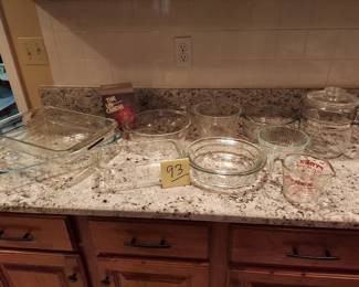 Pyrex New and Old collection