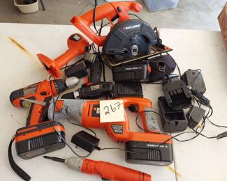 Black and Decker 18v tools
