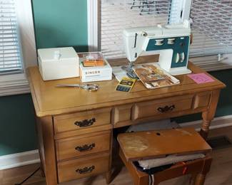 Singer Touch & Sew Model 755 with Attachments