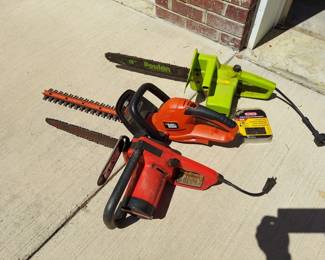 Electric Saws and trimmer