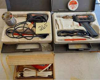 Soldering irons and etching tool