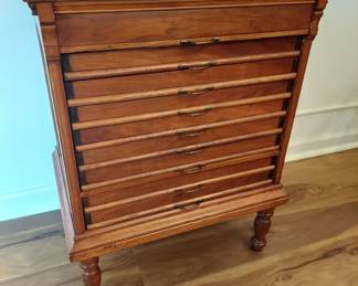 Antique Spool Cabinet