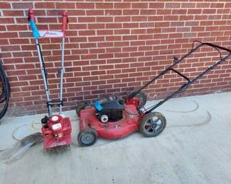 Mantis Tiller and Murray Mower Untested