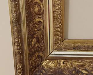19th Century American Gilt Frame,23.5" x 27" NO Overpaint. Ex Cond. Sight Opening 15.5" x 19.5"