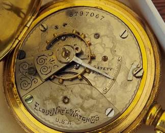 Antique Elgin Pocket Watch Champion