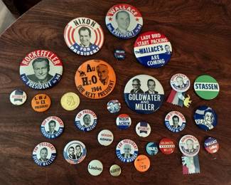 Republican Vintage Campaign Buttons