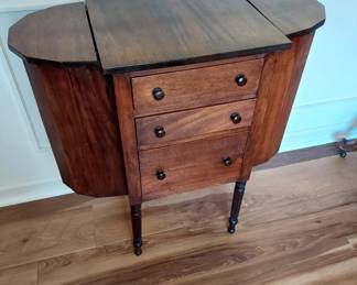 Martha Washington Style Sewing Cabinet