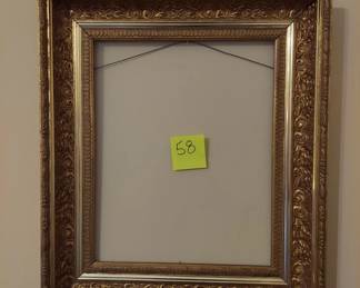 19th Century American Gilt Frame,23.5" x 27" NO Overpaint. Ex Cond. Sight Opening 15.5" x 19.5"