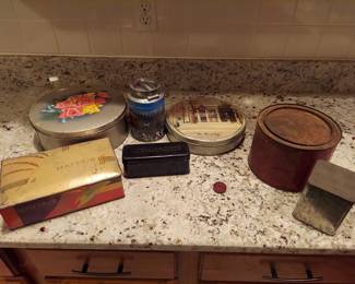 Vintage and Antique Tins