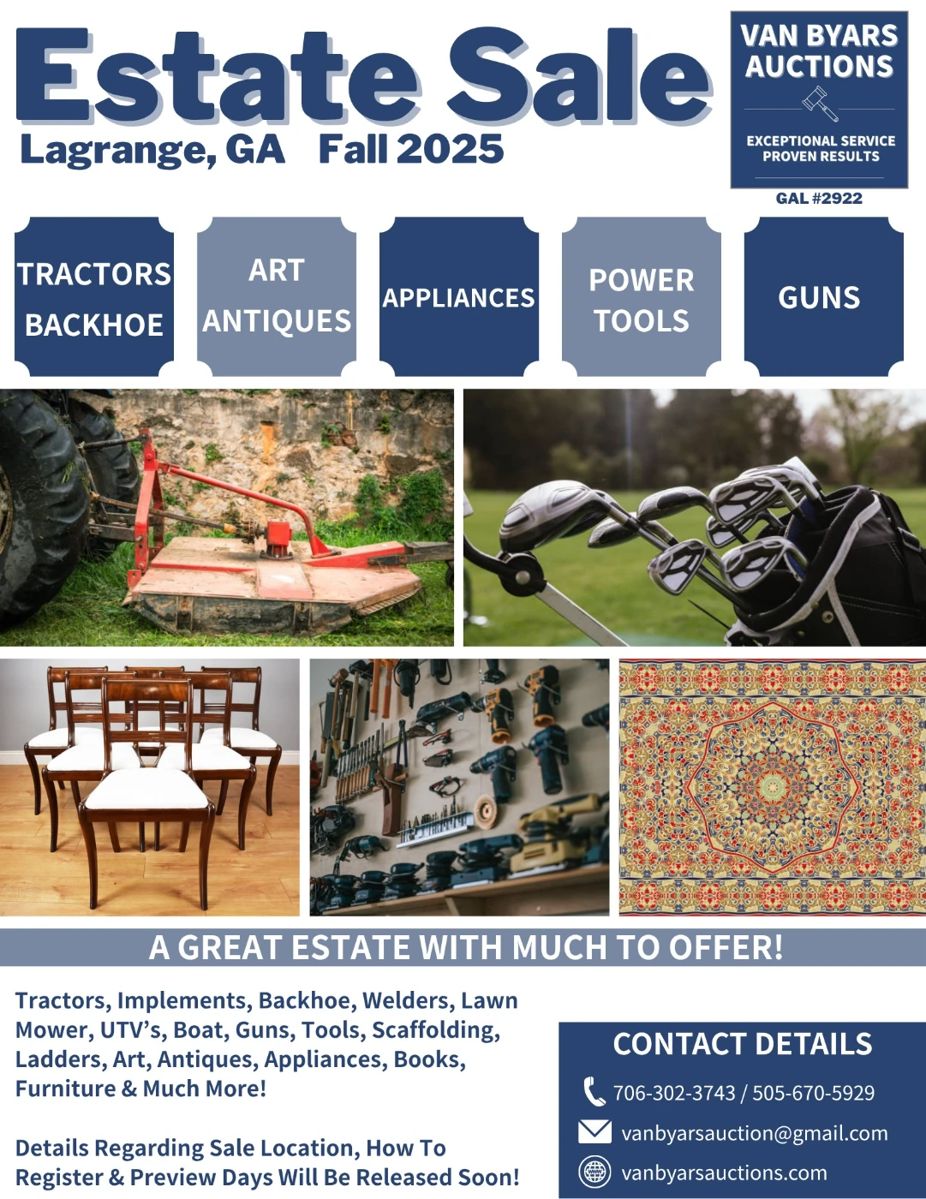 Estate Sale Flyer