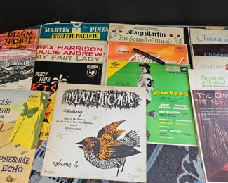Eclectic Record Collection Show Tunes, Jazz, Christmas More
