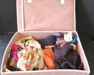 Mystery Lot of Scarves Headbands Silk, Wool, Lace More