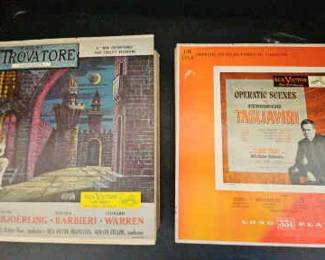 Operatic Orchestral Vinyl Lot Arias, Love Songs Easy Listening