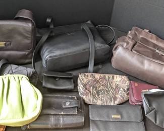 Mixed Handbag Wallet Lot 13Piece Assortment