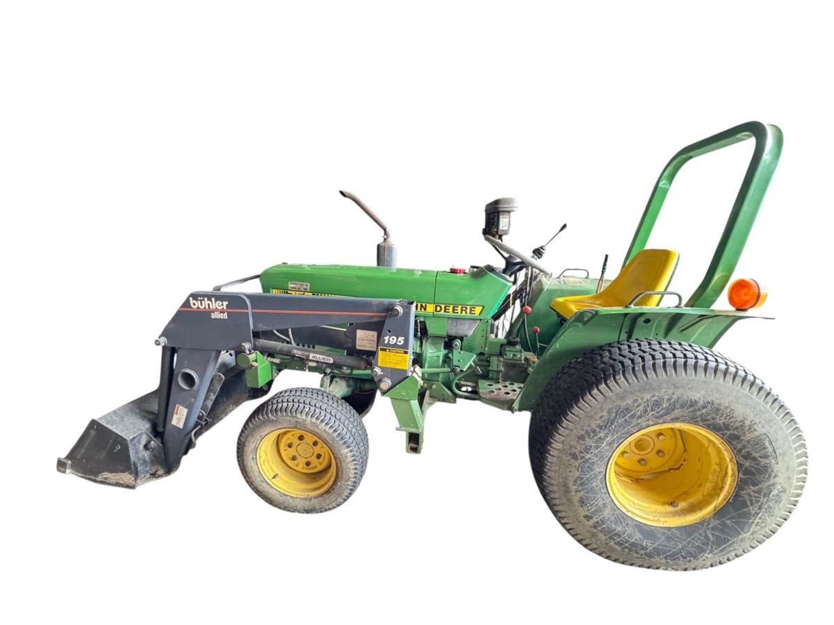 John Deere 750 Tractor w Buhler Allied 195 FrontEnd Loader