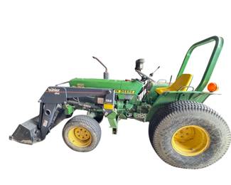 John Deere 750 Tractor w Buhler Allied 195 FrontEnd Loader