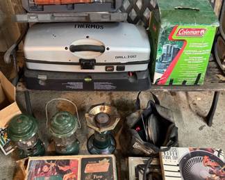 Camping Cooking Lantern Mystery Lot