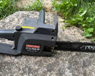 Craftsman 14 2.5 peak HP Electric Chain Saw