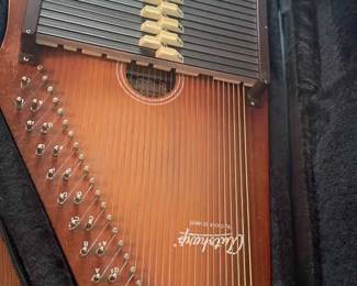 Oscar Schmidt Autoharp With Hard Shell Case