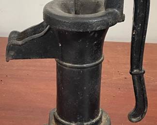 Cast Iron Water Pump Works Heavy